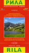 Cover of Domino's Map of the Rila Mountains. Cover of Domino's Map of the Rila Mountains.
