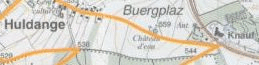 Sample of 1:20,000 map of Troisverges & Wieswampach Sample of 1:20,000 map of Troisverges & Wieswampach