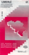 Cover of 1:50,000 map of Limerelé 61 Cover of 1:50,000 map of Limerelé 61