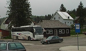 Žabljak bus station. May 2007. Žabljak bus station. May 2007.